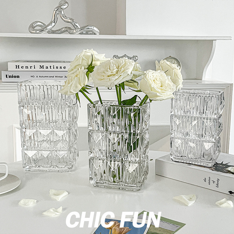 時尚家用水晶花瓶
