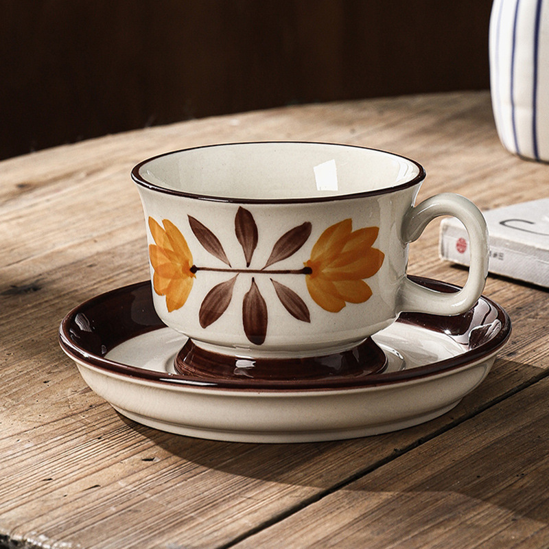 中古咖啡杯套裝精緻日式家用杯子禮盒裝