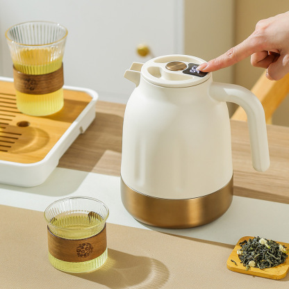 智能大容量泡茶保溫咖啡壺