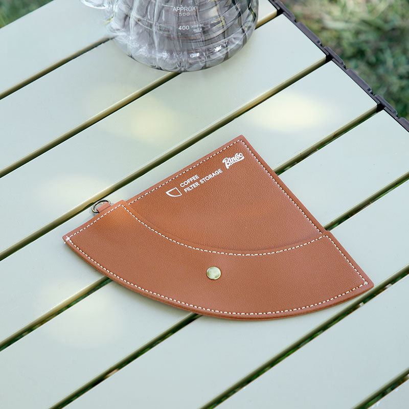 咖啡濾紙收納皮袋