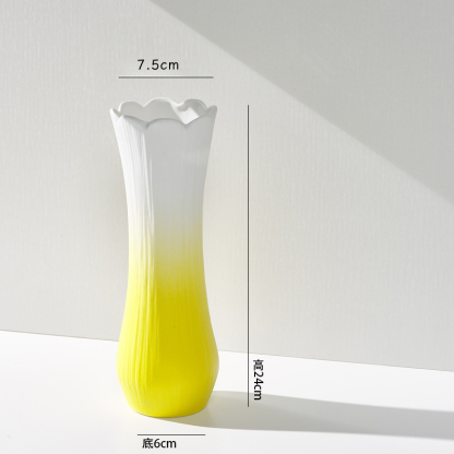 多彩簡約陶瓷花瓶