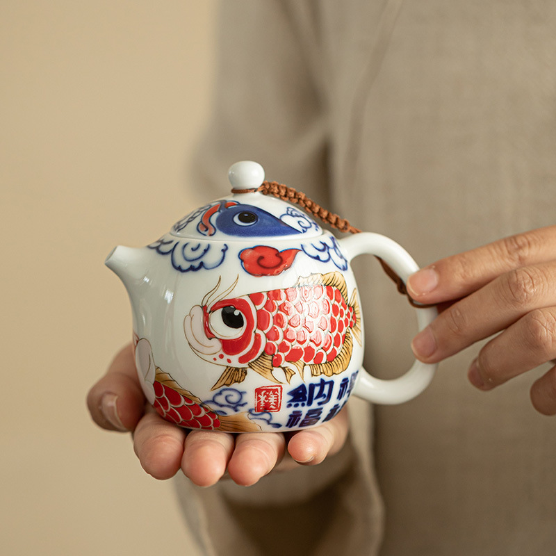 祥雲青龍茶具套裝