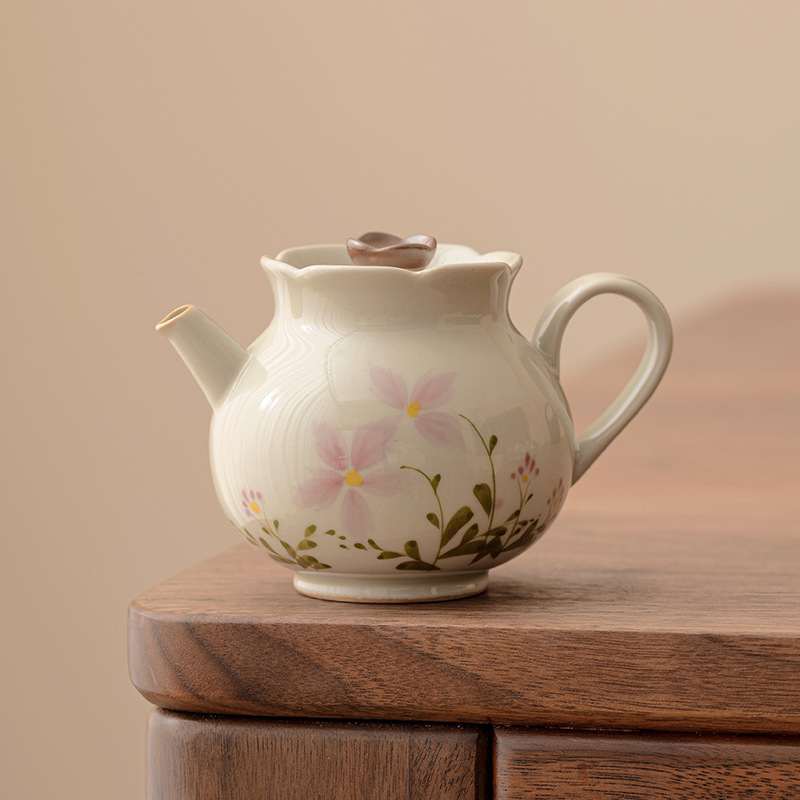 草木灰小雛菊茶壺