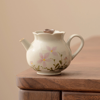 草木灰小雛菊茶壺
