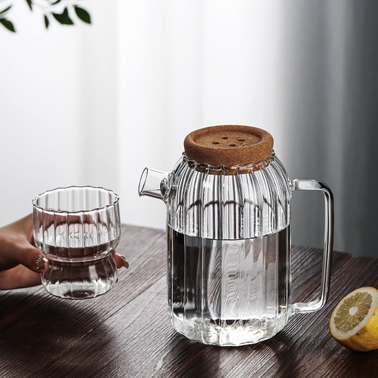 大容量高硼硅耐高溫泡茶壺