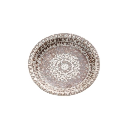 鎏銀萬佛壺承干泡臺家用茶托壺墊