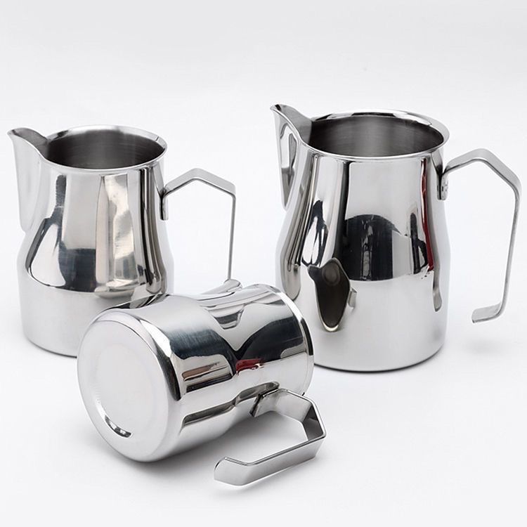 不鏽鋼加厚拉花缸意式打奶杯