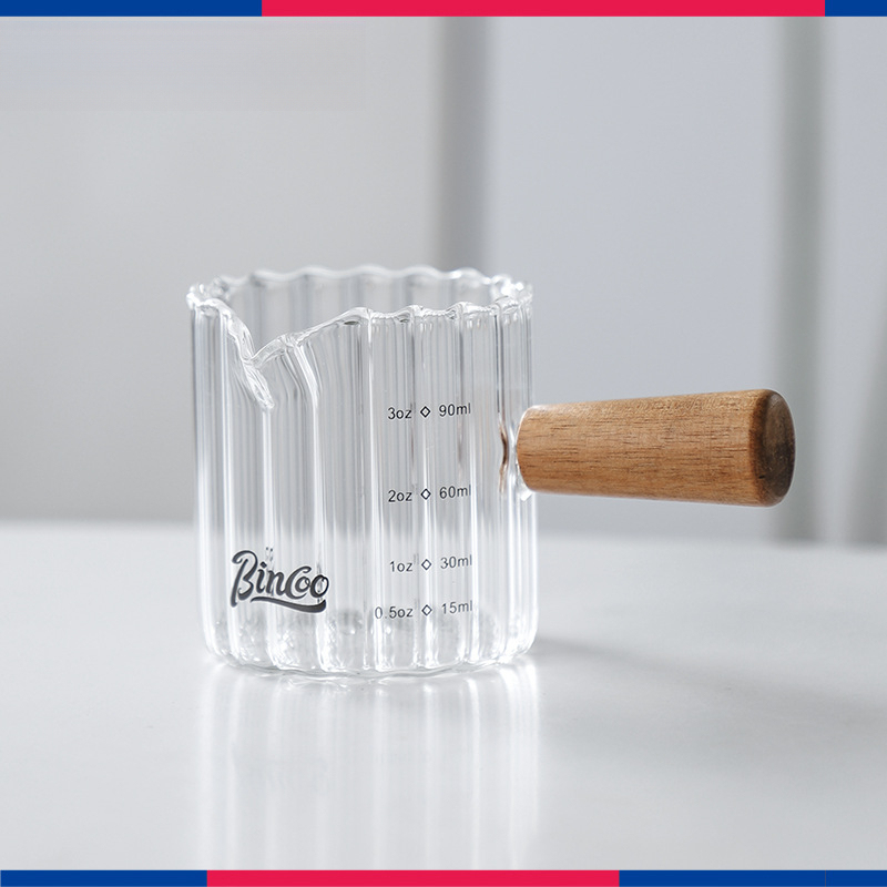 玻璃小奶盅帶刻度