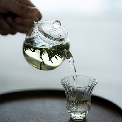 小容量透明玻璃煮茶壺
