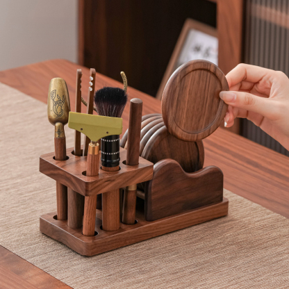 胡桃木悅山六君子