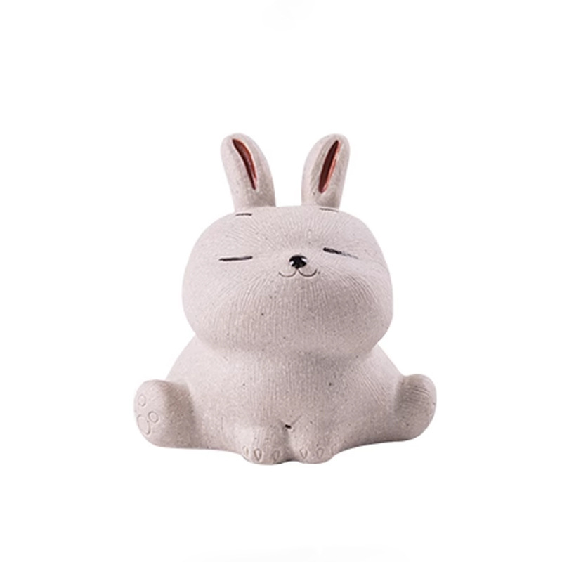 紫砂茶寵-瑜伽兔