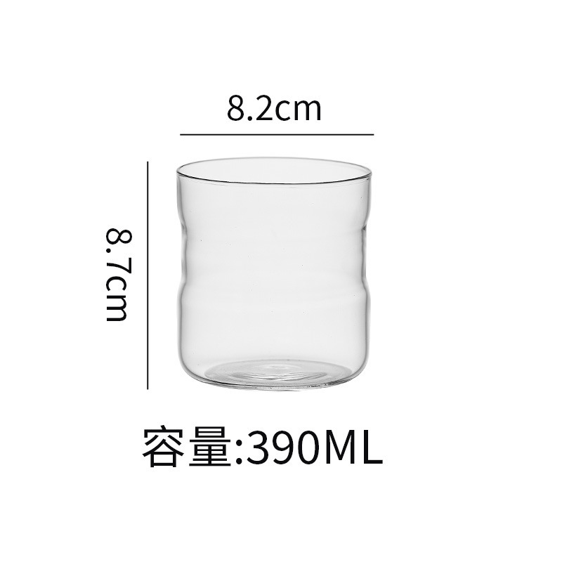 Ins透明拿鐵杯冰咖啡杯