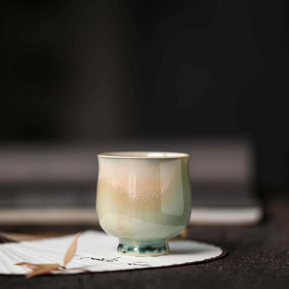 窯變主人杯茶盞手作茶杯