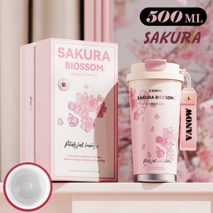 英國保溫杯浪漫櫻花套裝