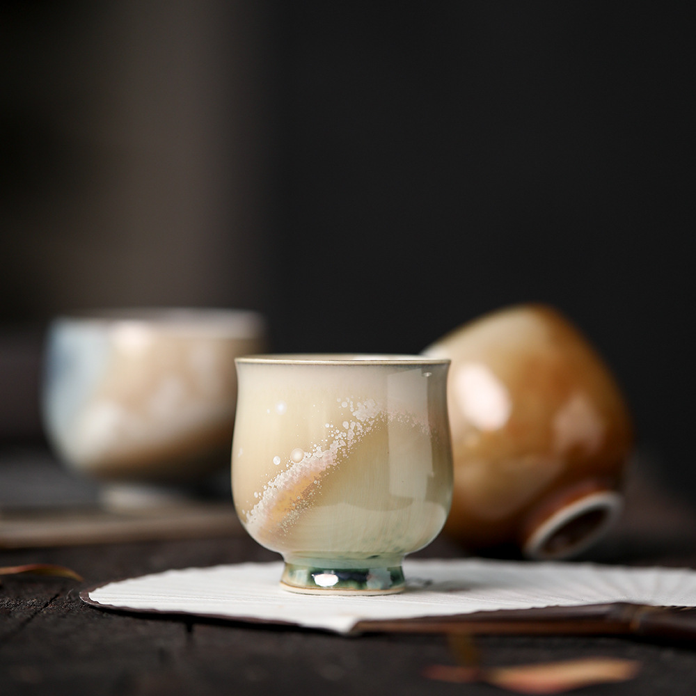 窯變主人杯茶盞手作茶杯