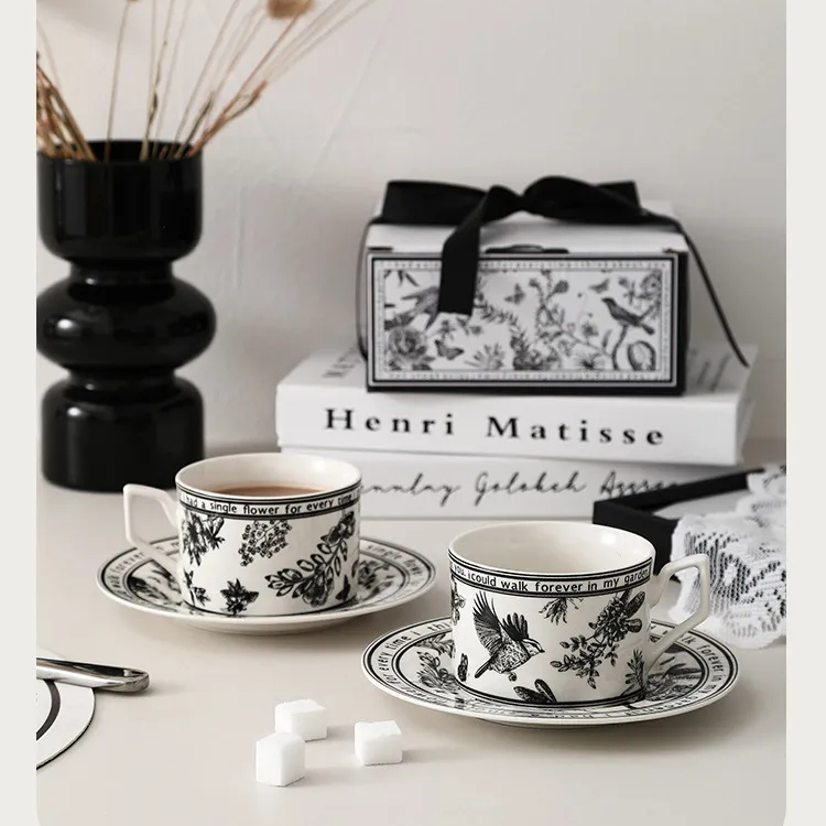 半夏花小香風咖啡杯碟套裝