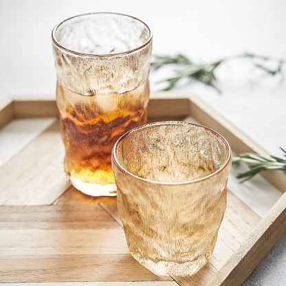 冰川紋玻璃杯