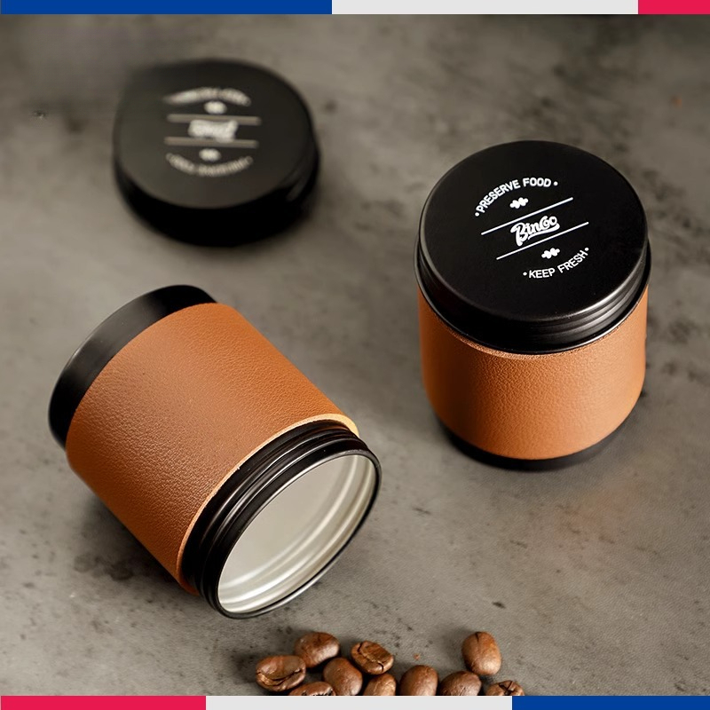 迷你便攜咖啡粉豆密封罐
