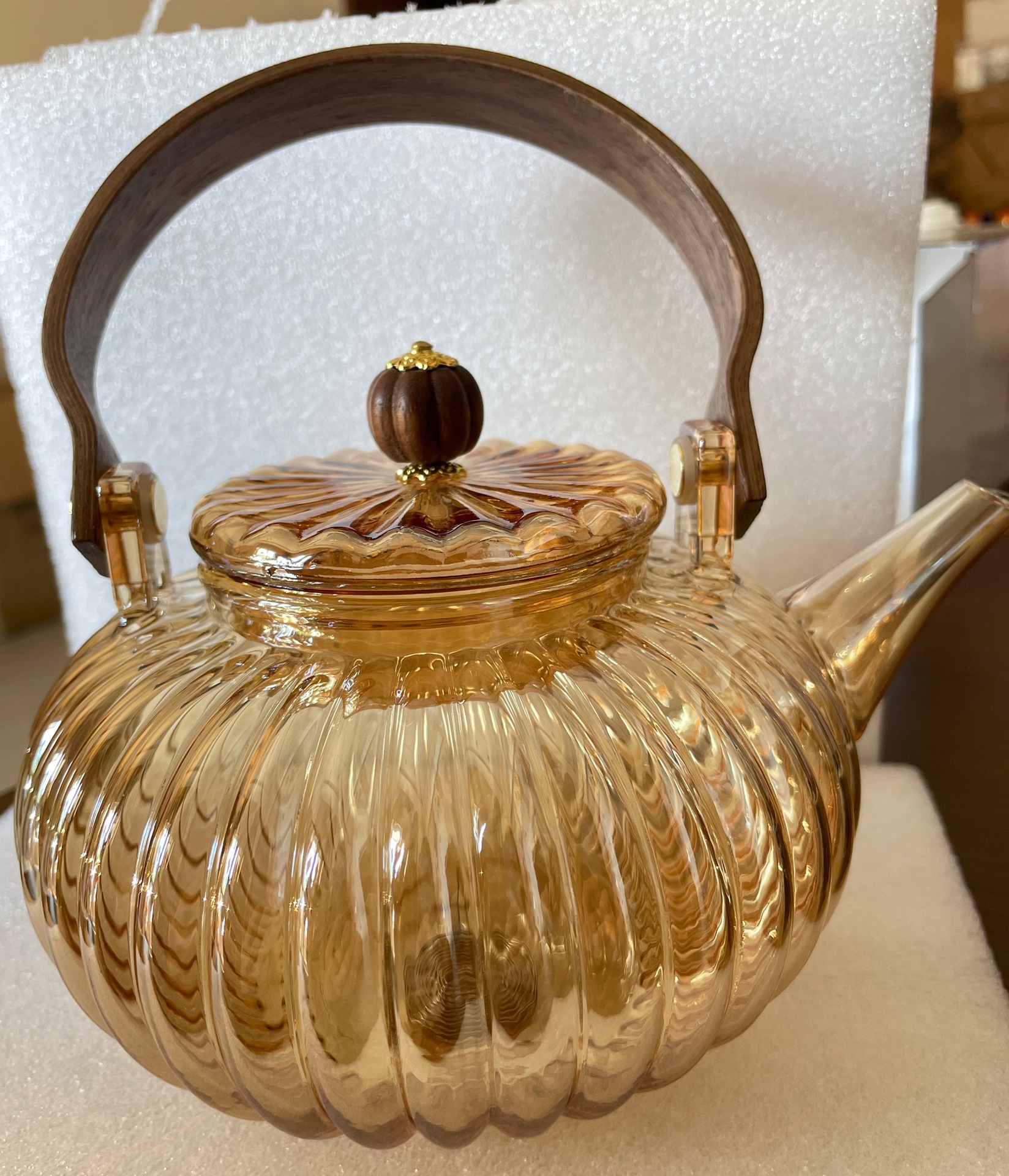 簡約加厚玻璃煮茶壺