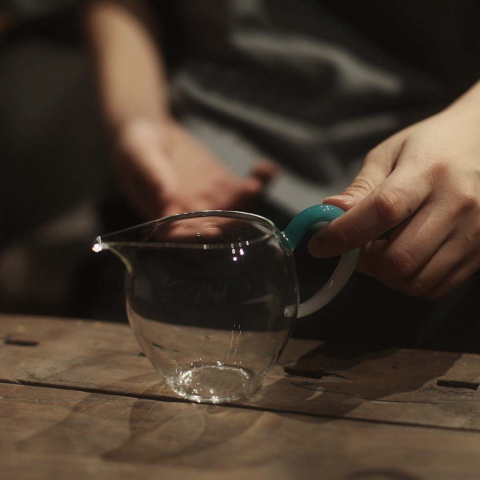 淡然玻璃公道杯