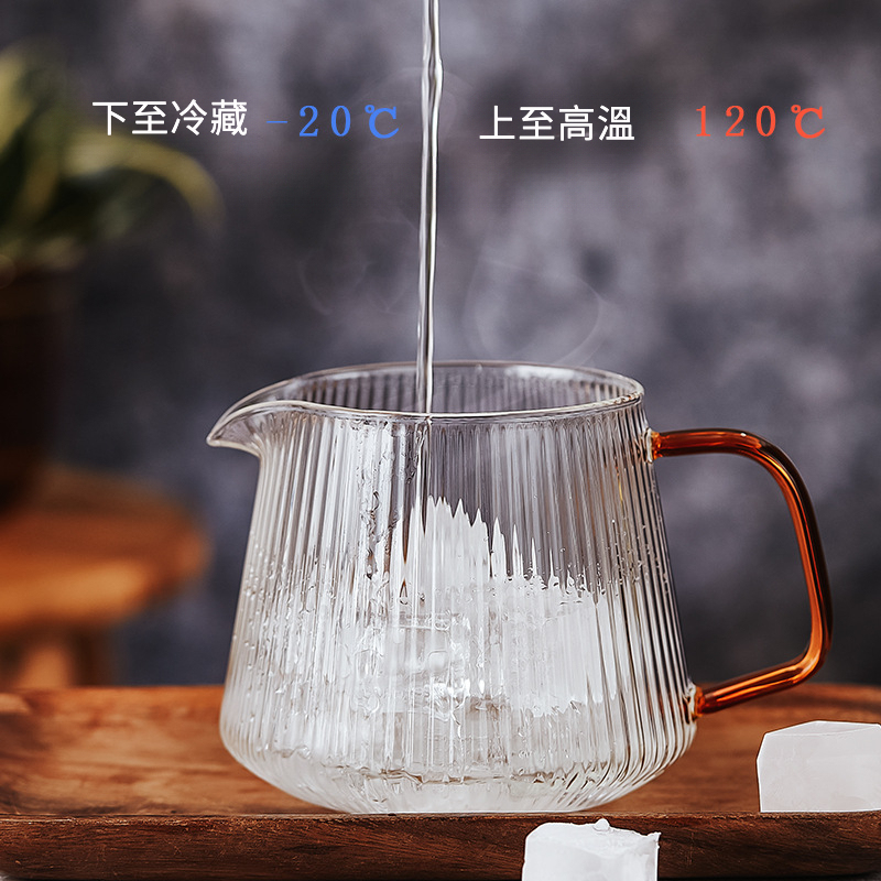 豎紋手沖咖啡壺套裝