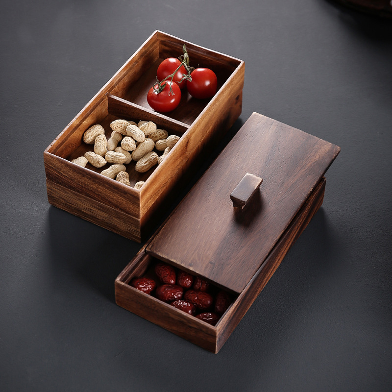 胡桃木幹果盒