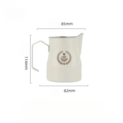 不鏽鋼加厚拉花缸意式打奶杯