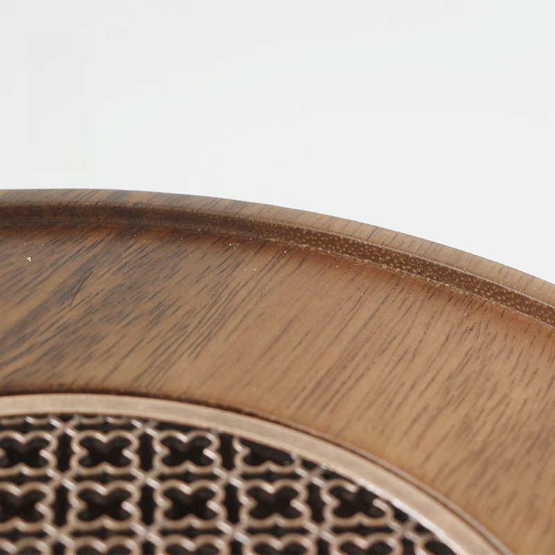 胡桃木日式茶盤茶承雙用茶具