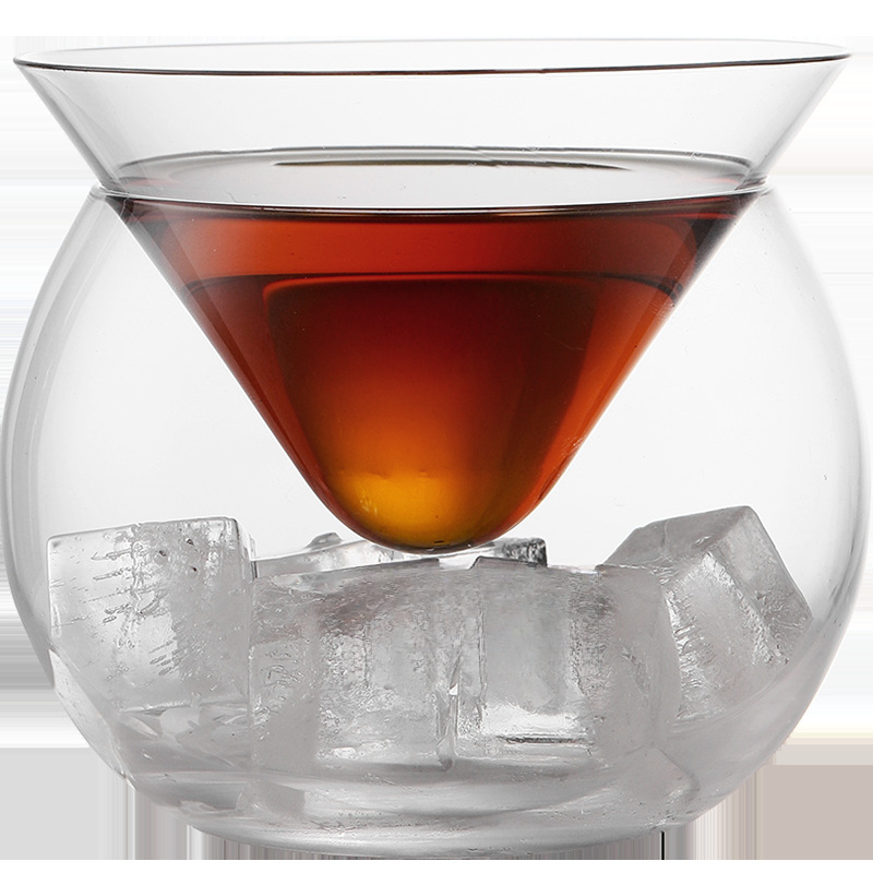 玻璃咖啡杯冰鎮冷萃杯