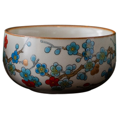 金梅汝窯功夫小茶杯品茗杯