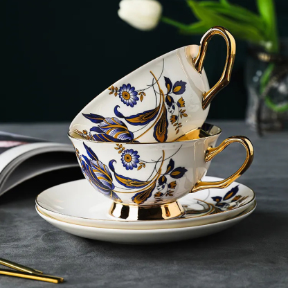 歐式精緻咖啡杯碟套裝