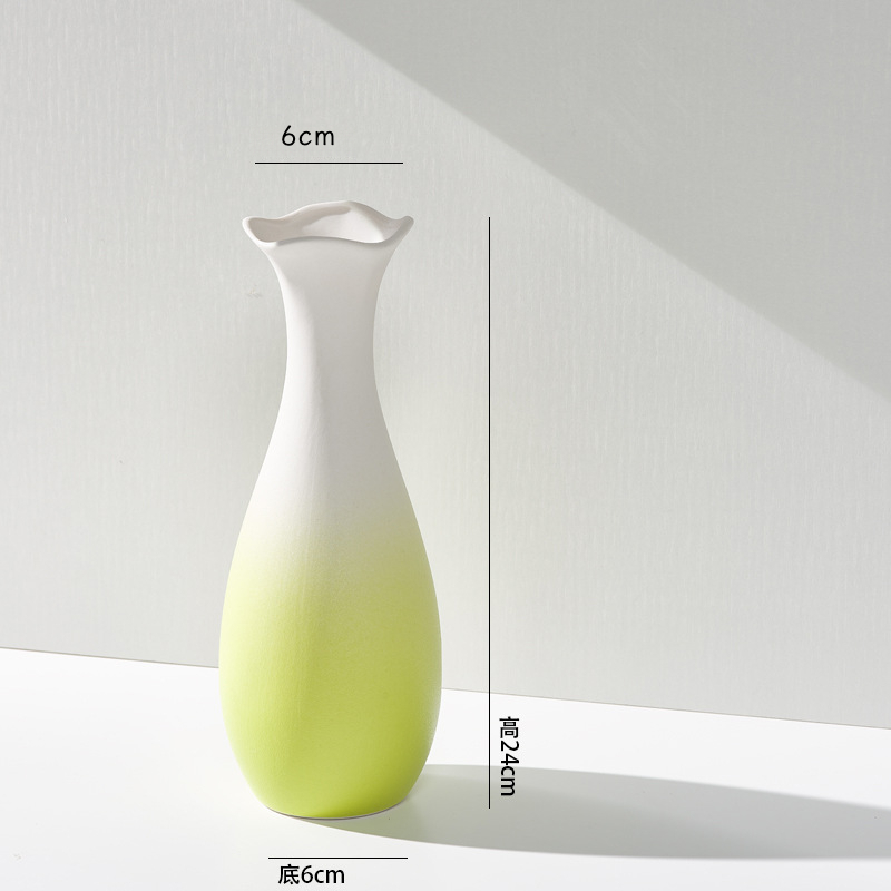多彩簡約陶瓷花瓶