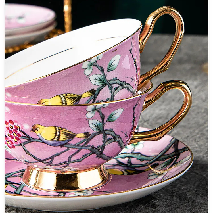 花之戀咖啡英式下午茶杯碟禮盒裝