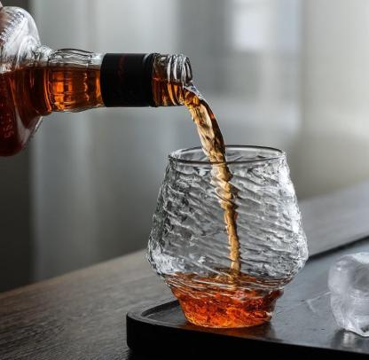 樹樁異型锤纹咖啡杯