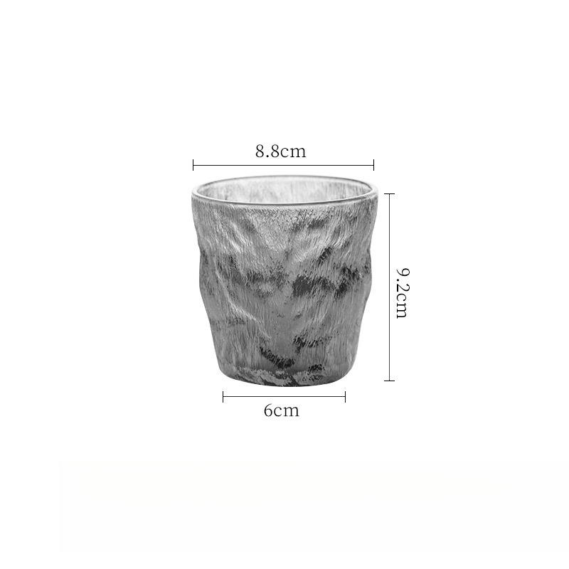 冰川紋玻璃杯