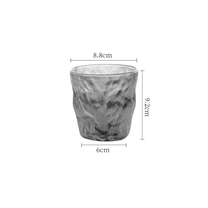 冰川紋玻璃杯