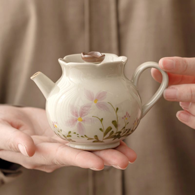草木灰小雛菊茶壺