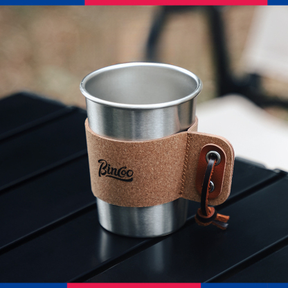 戶外便攜不鏽鋼露營杯