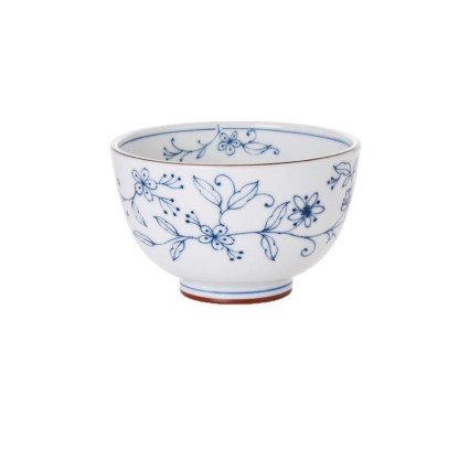 日本輕量瓷線唐草碗碟