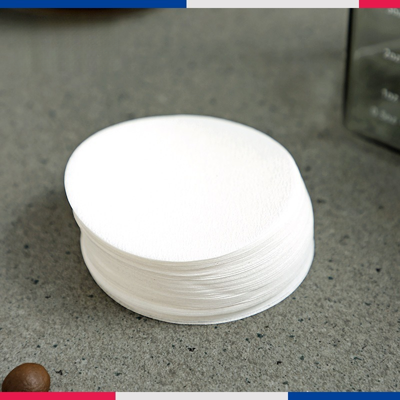 意式咖啡機手柄圓形濾紙51/53/54/58mm通用100片