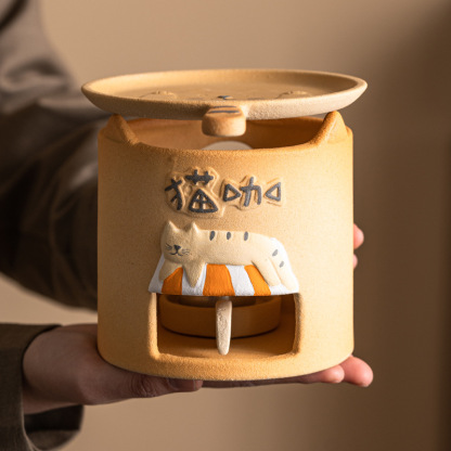 貓咖蠟燭茶爐