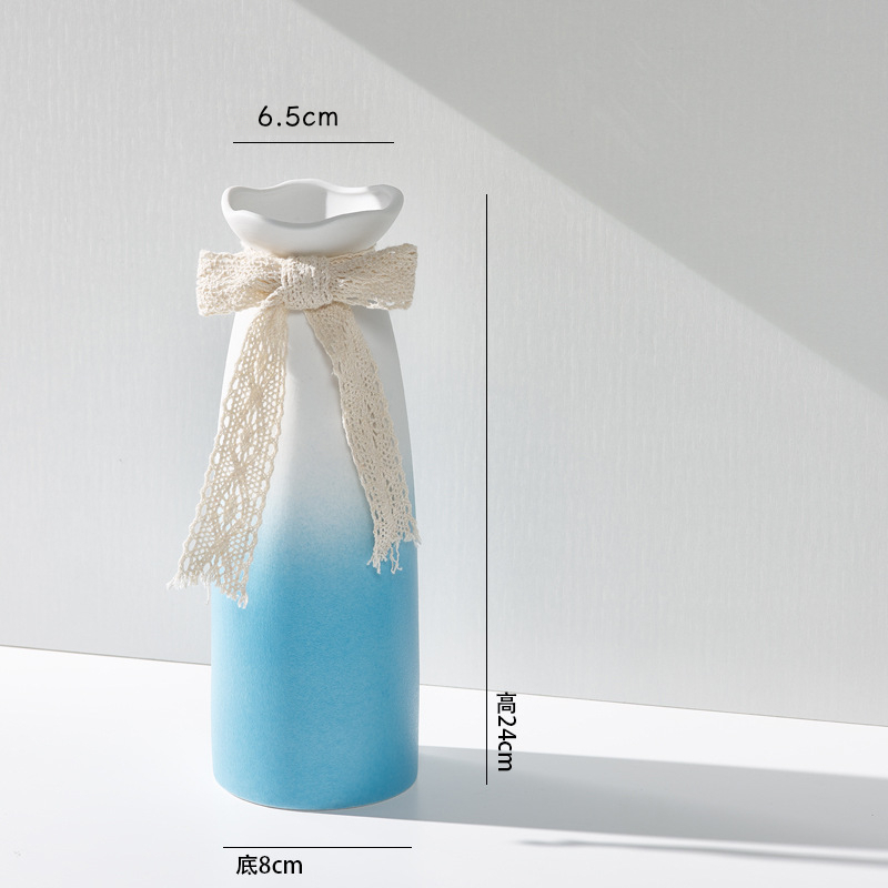 多彩簡約陶瓷花瓶