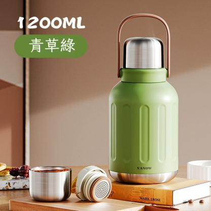 大容量不銹鋼泡茶戶外水壺保溫杯