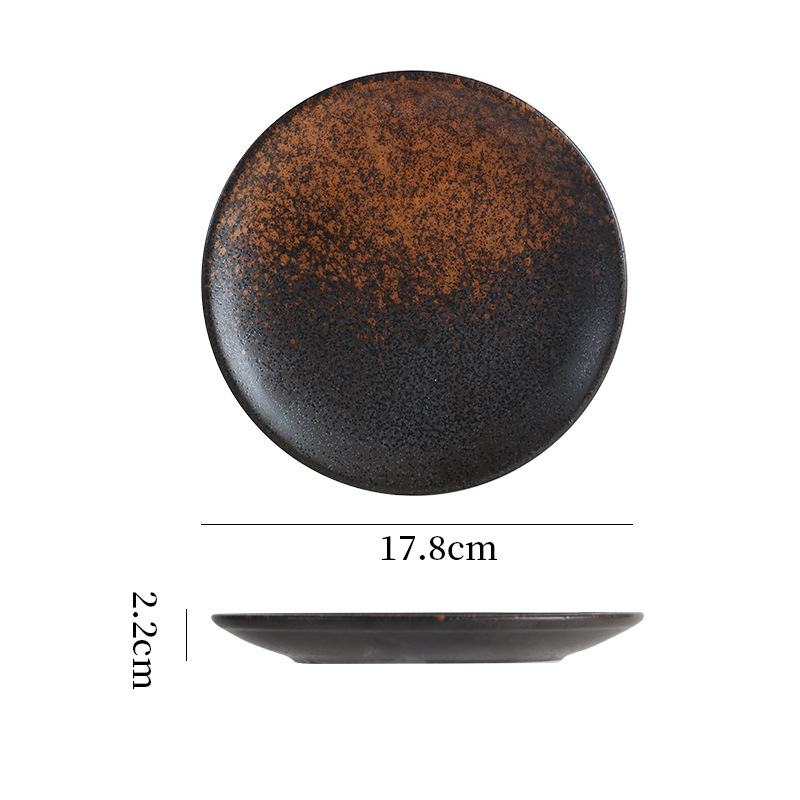 日式復古波紋圓盤