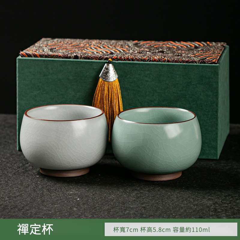 禪定對杯禮盒裝