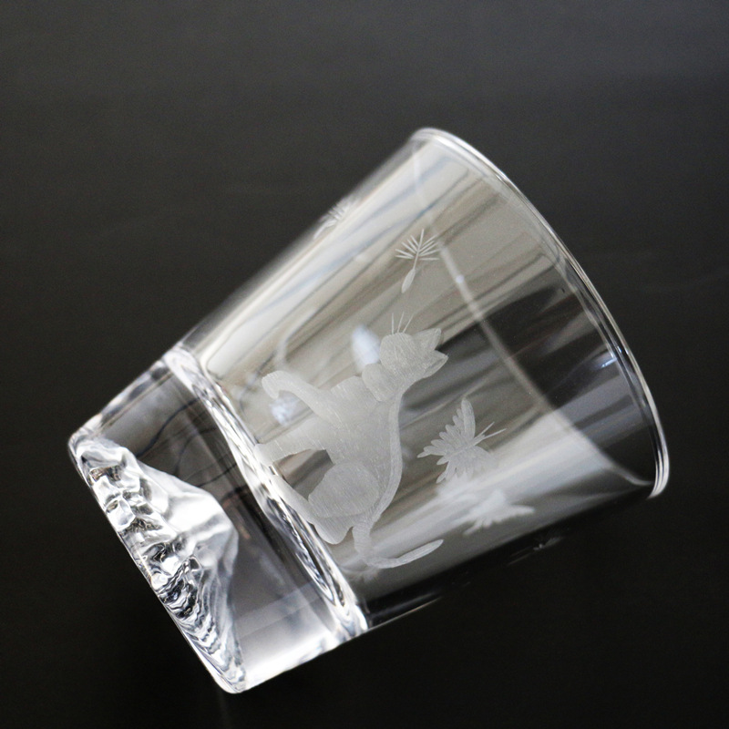 日式手工雕刻貓咪咖啡杯