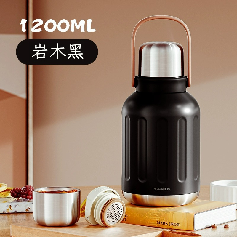 大容量不銹鋼泡茶戶外水壺保溫杯