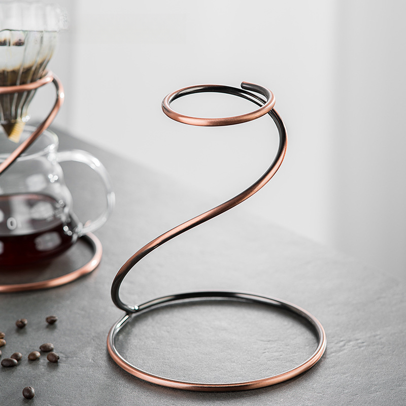 蛇形復古手沖咖啡支架