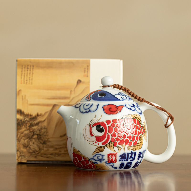 祥雲青龍茶具套裝