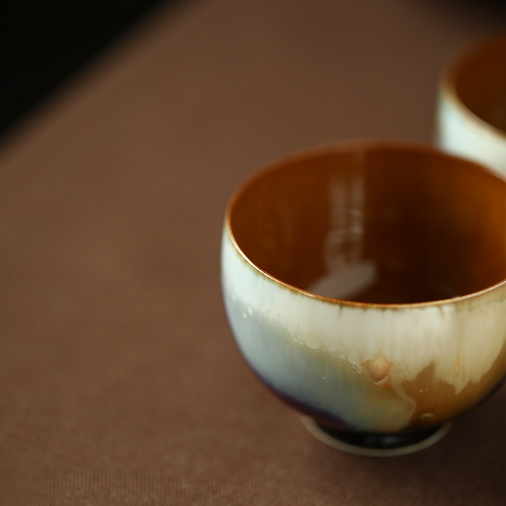窯變主人杯茶盞手作茶杯